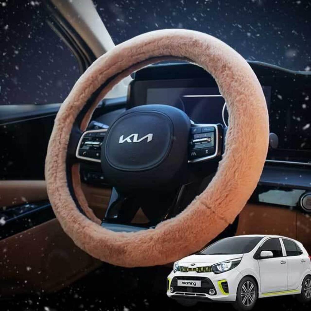 올뉴모닝 극세사 핸들커버 순정형 겨울 핸들 -싸게팔자
