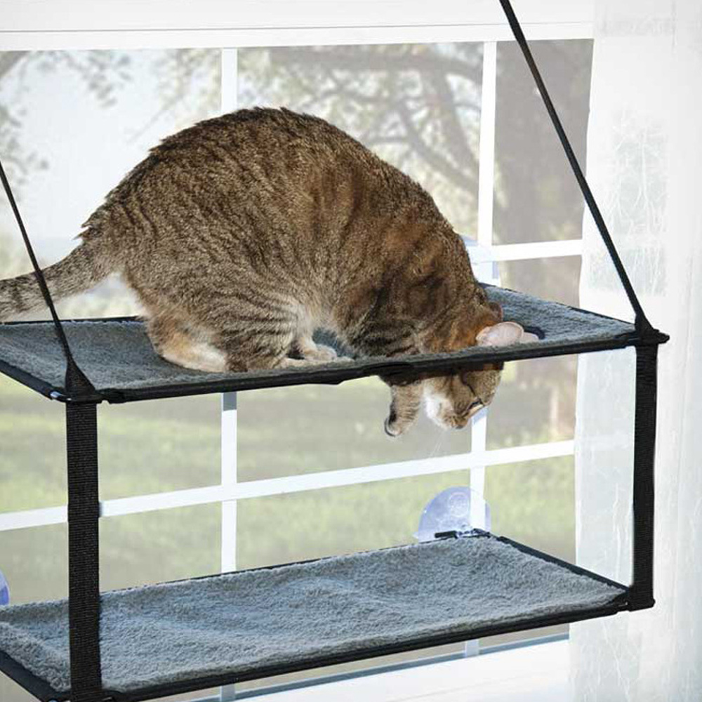 고양이 윈도우 해먹 창문 둥지 캣타워