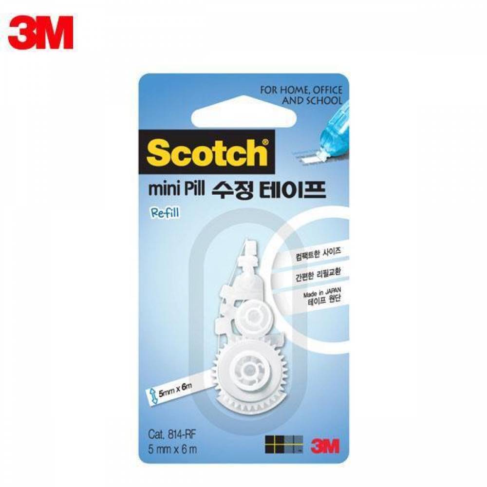 3M 스카치 미니필 수정테이프 (5mm x6M) 리필(제작 로고 인쇄 홍보 기념품 판촉물)