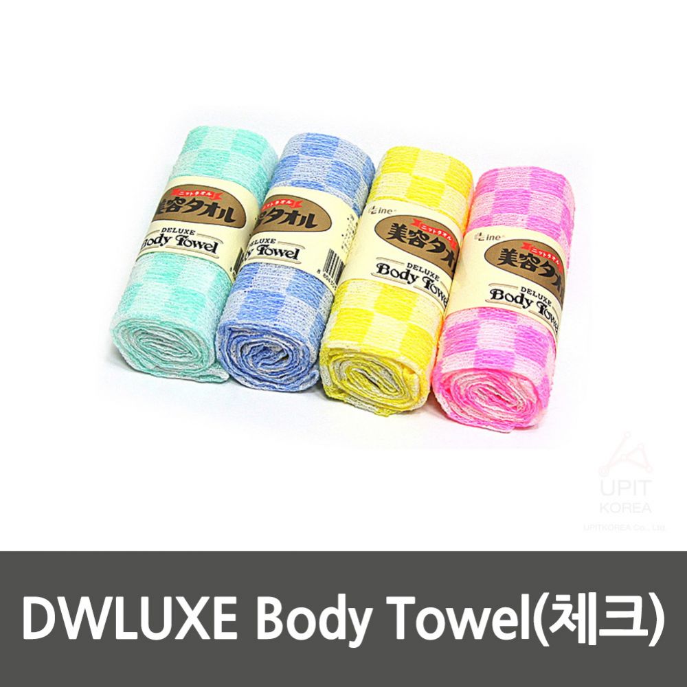 DELUXE Body Towel(체크) 6SET (10개 묶음)