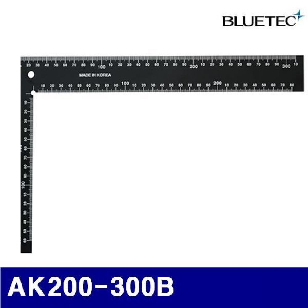 블루텍 4015480 직각자 AK200-300B 200/300/25/40mm 1.6mm (1EA)