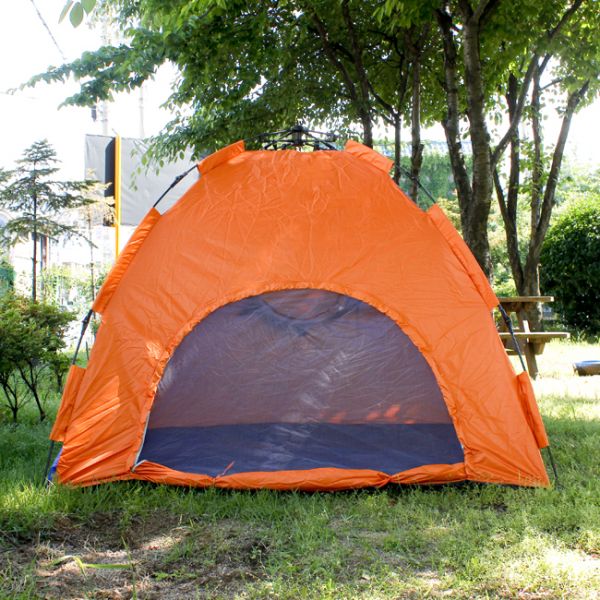 JHC컴퍼니 3 4인용 캠핑 나들이 겸용 3단 원터치 텐트