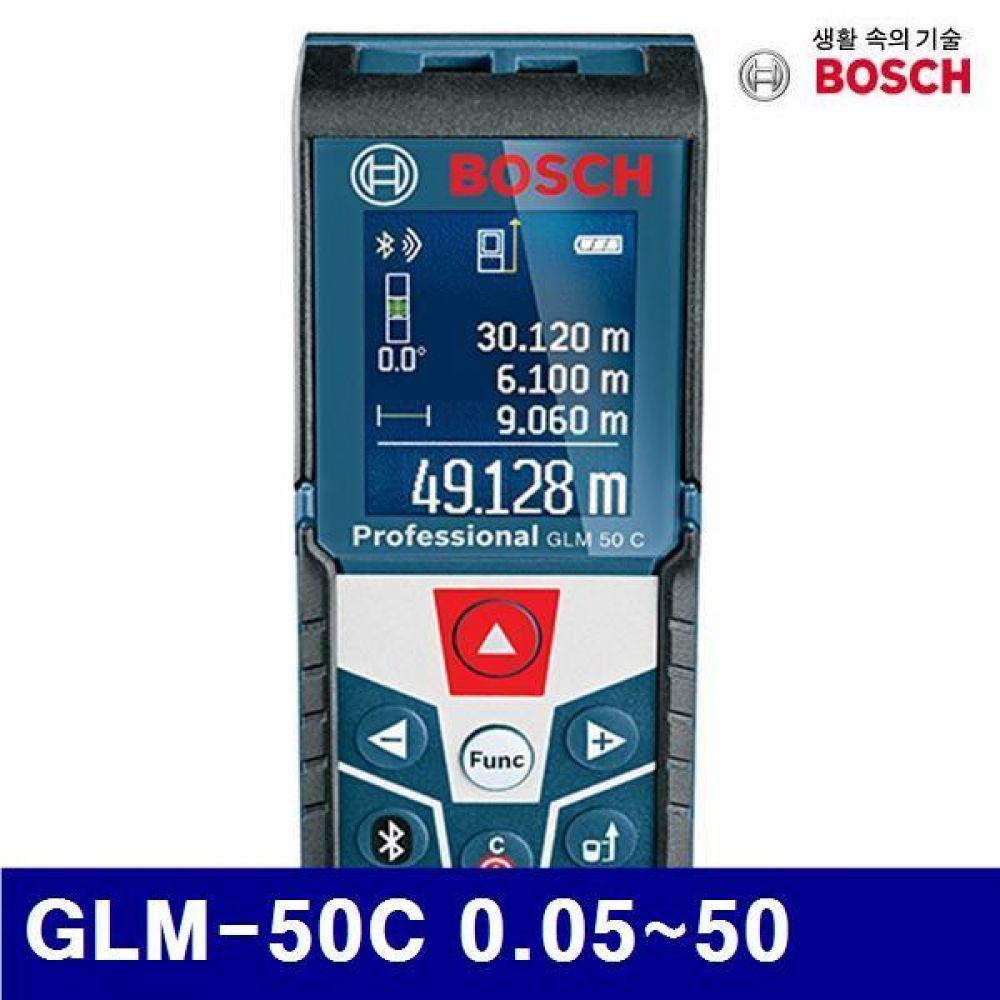 보쉬 5180620 레이저 거리 측정기 GLM-50C 0.05-50 ±1.5 (1EA)