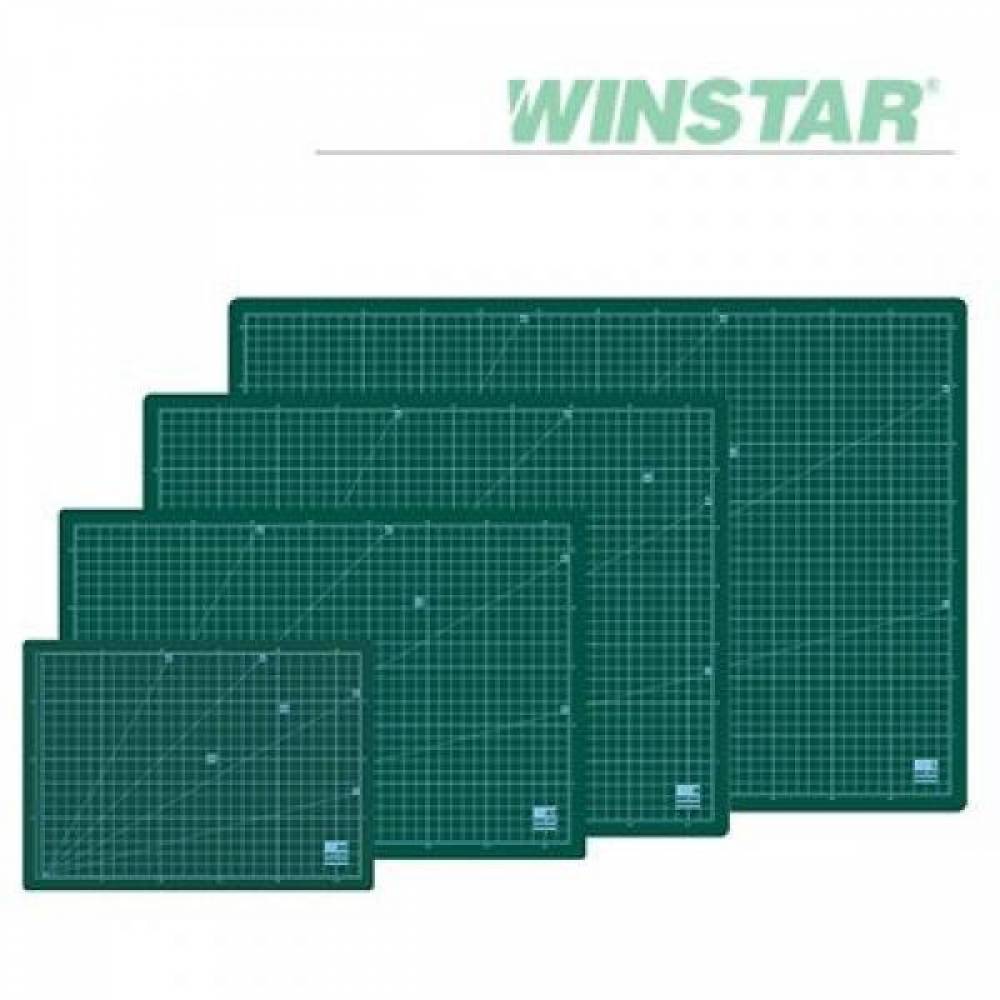 윈스타 녹색 500X380 데스크 고무매트 (중) 데스크매트/책상패드(제작 로고 인쇄 홍보 기념품 판촉물)