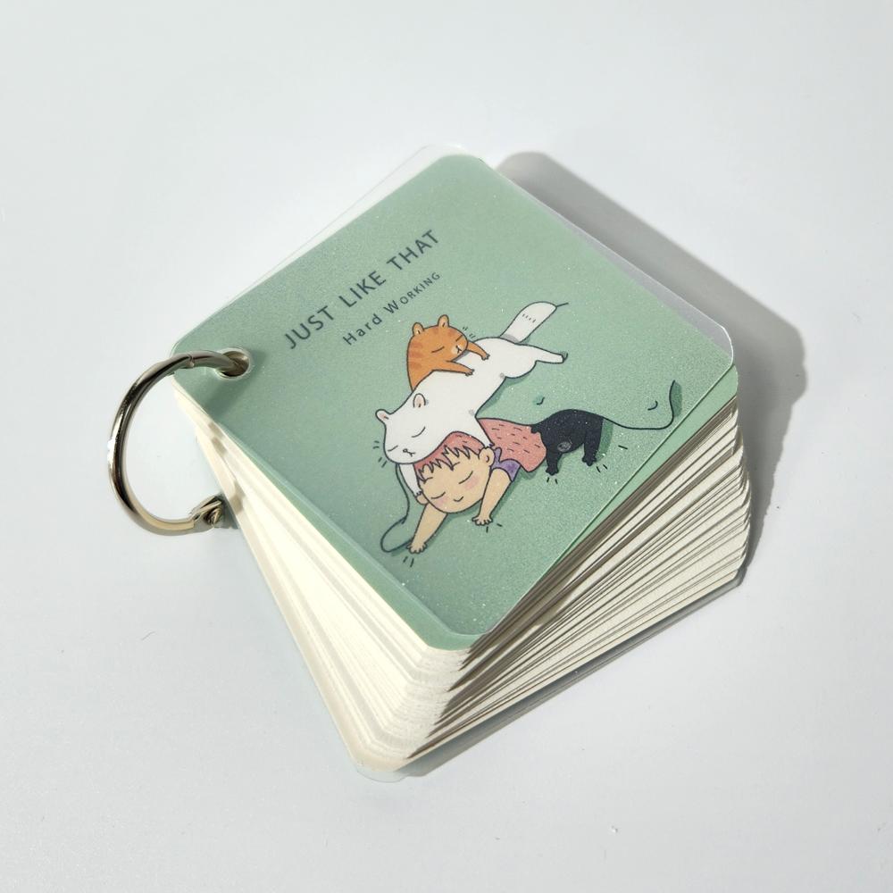 링 단어장 암기카드 링고리 미니 수첩