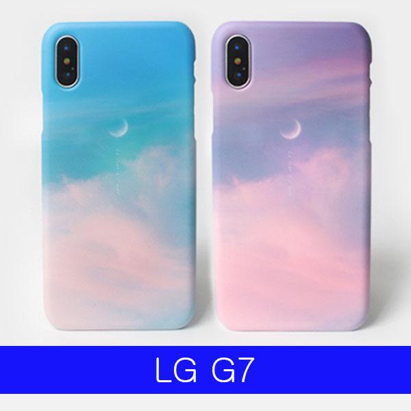 LG G7 구름위에달 YN하드 G710 케이스