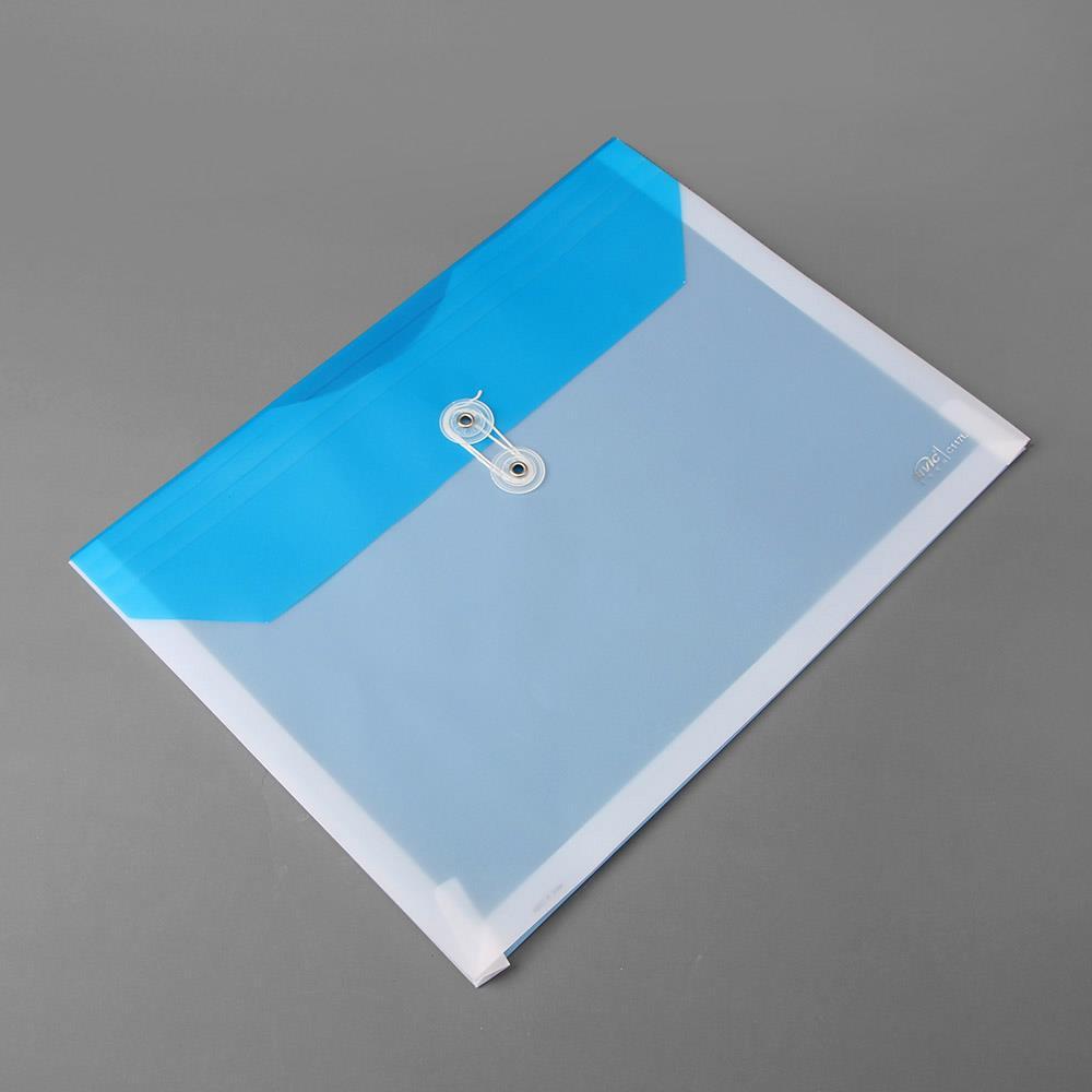 33cm A4 블루 봉투화일 A4정리함 파일백 사무용품