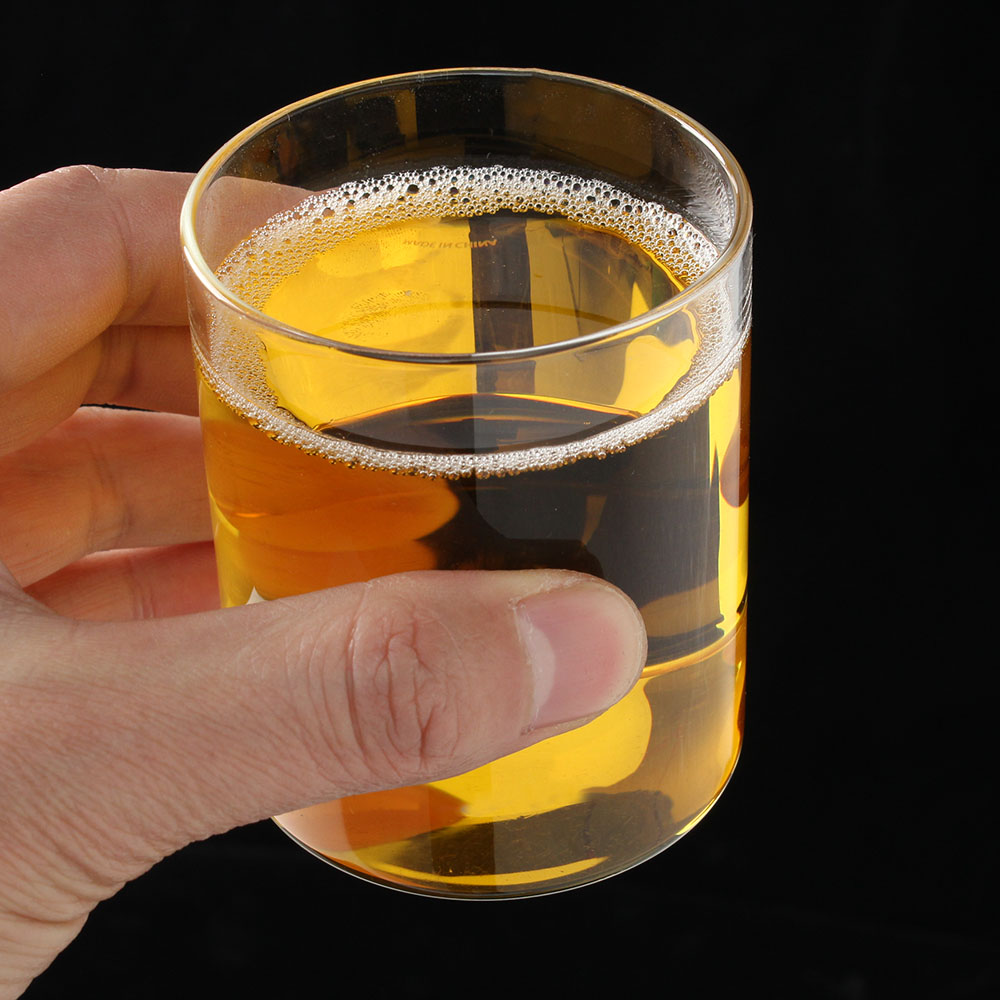 로하티투명 내열 유리컵(250ml) 홈카페 음료컵