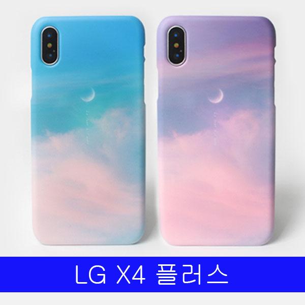 LG X4 X4플러스 구름위에달 YN하드 X410 X415 케이스