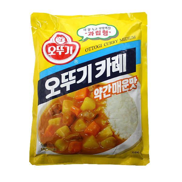 오뚜기 카레(약간매운맛)1kg