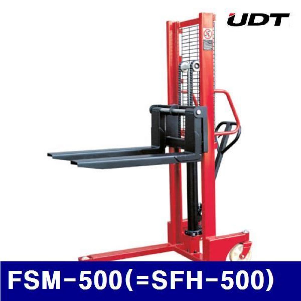 (화물착불)UDT 5002474 유압식 수동리프트 FSM-500(-SFH-500) 0.5t (1EA)