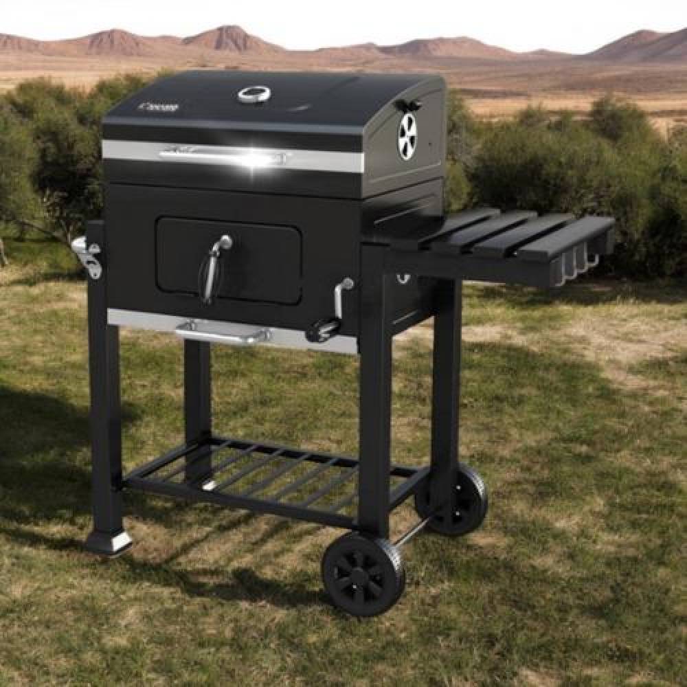 특대형 훈제 바베큐그릴 카나모 캠핑전용 숯불화로 캠핑화로