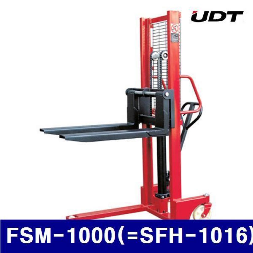 (화물착불)UDT 5002483 유압식 수동리프트 FSM-1000(-SFH-1016) 1.0t (1EA)