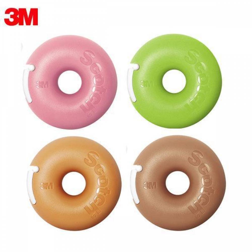 3M 스카치 매직 테이프 도넛 디스펜서 (12mm x10M)(제작 로고 인쇄 홍보 기념품 판촉물)
