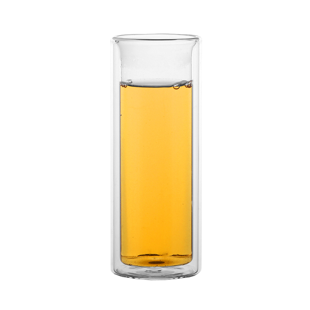 로하티퀸글라스 이중 유리컵(300ml) 내열 유리잔