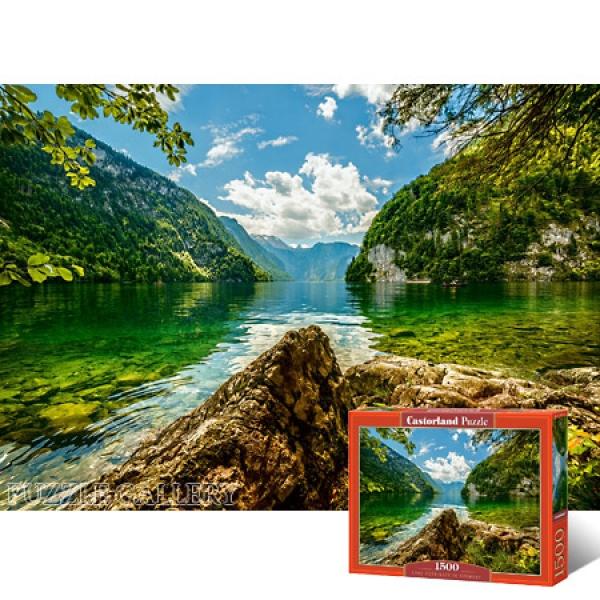 1500조각 직소퍼즐 - 독일 왕의 호수 (미니퍼즐)(유액없음)(캐스토랜드)