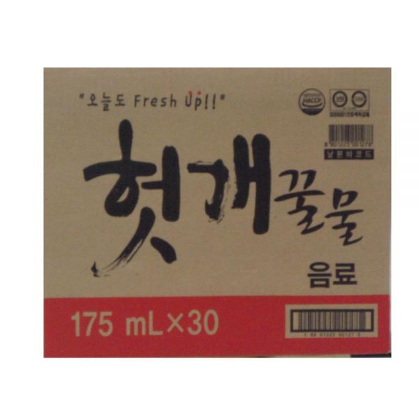 일화 헛개 꿀물 음료수도매 175mlX30캔