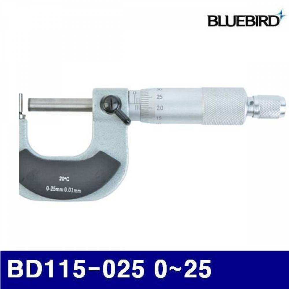 블루텍 4008754 튜브 마이크로미터 BD115-025 0-25 0.01 (1EA)