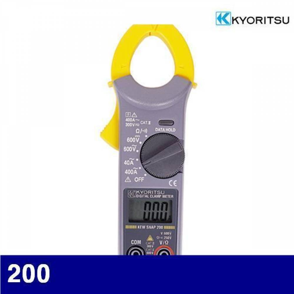 교리쯔 4160744 클램프 테스터-디지털 200   (1EA)