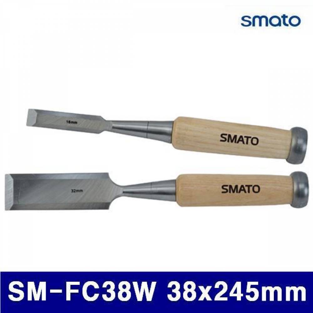 스마토 1093034 목공용끌-나무핸들 SM-FC38W 38x245mm  (1ea)