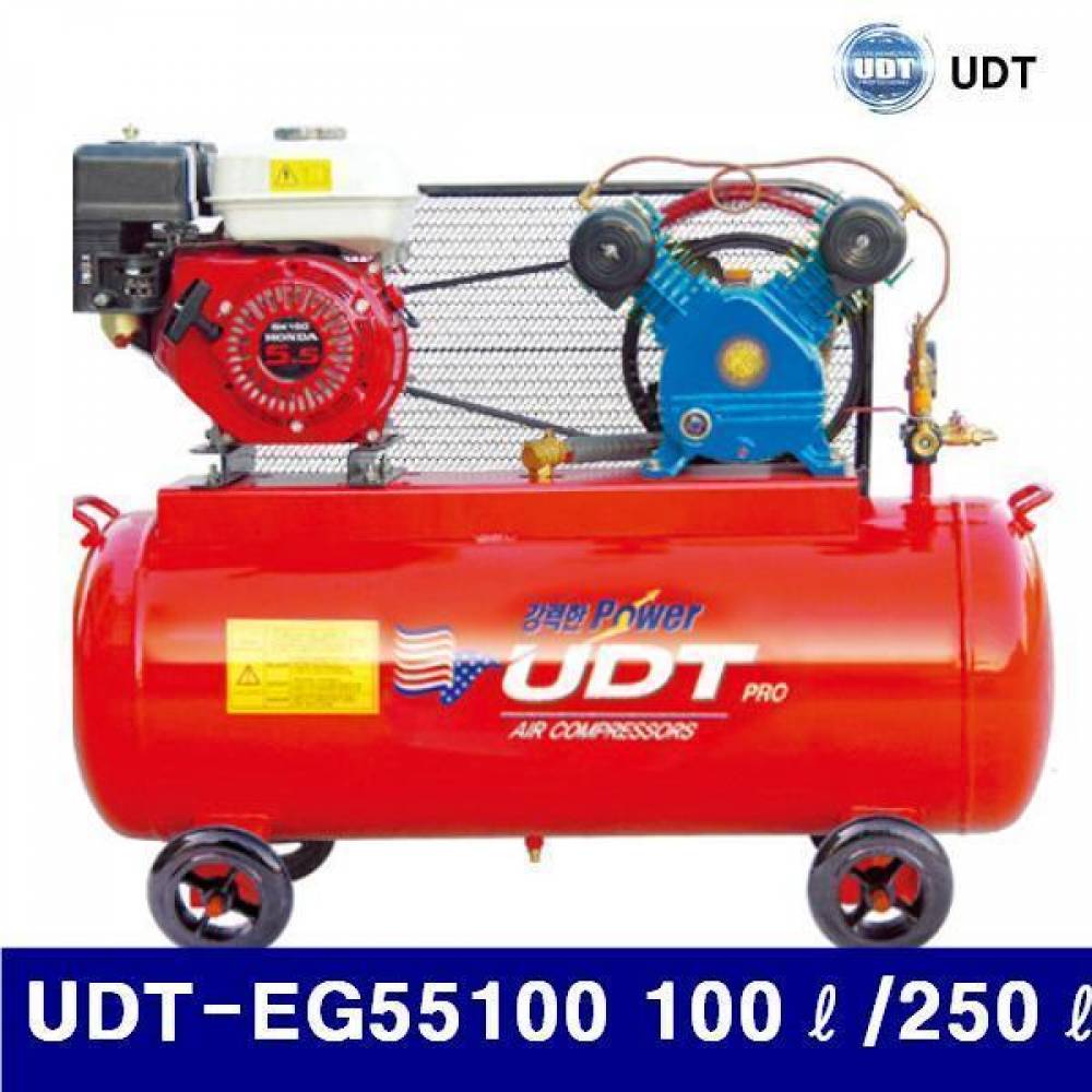 (화물착불)UDT 5906471 엔진콤프레샤 UDT-EG55100 100ℓ/250ℓ 5.5HP (1EA)