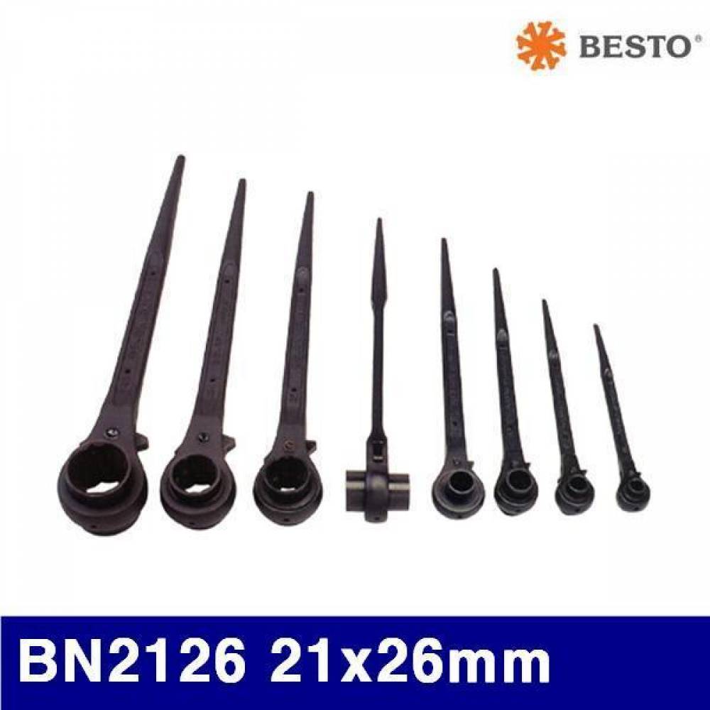 베스토 366-0112 라쳇렌치 BN2126 21x26mm 355 (1EA)