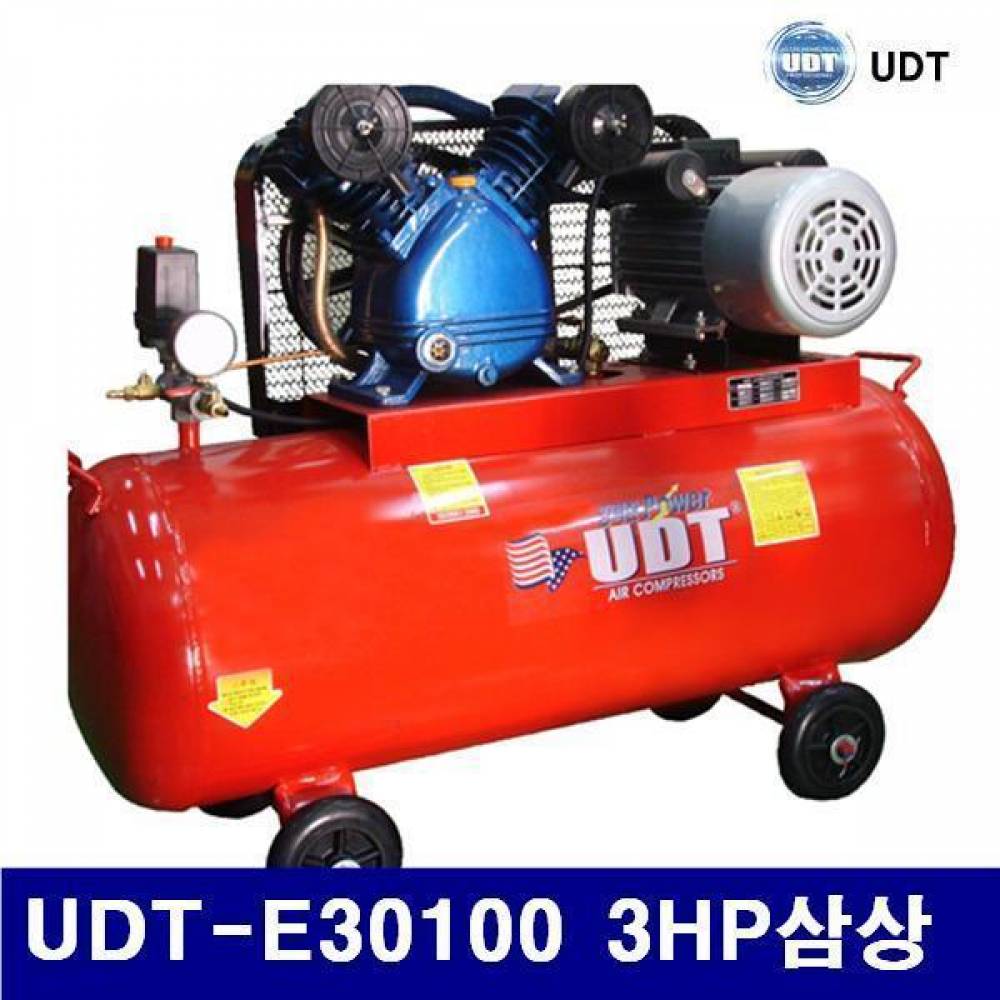 (화물착불)UDT 5014442 공업용 콤프레샤 UDT-E30100 3HP삼상 1 750 (1EA)