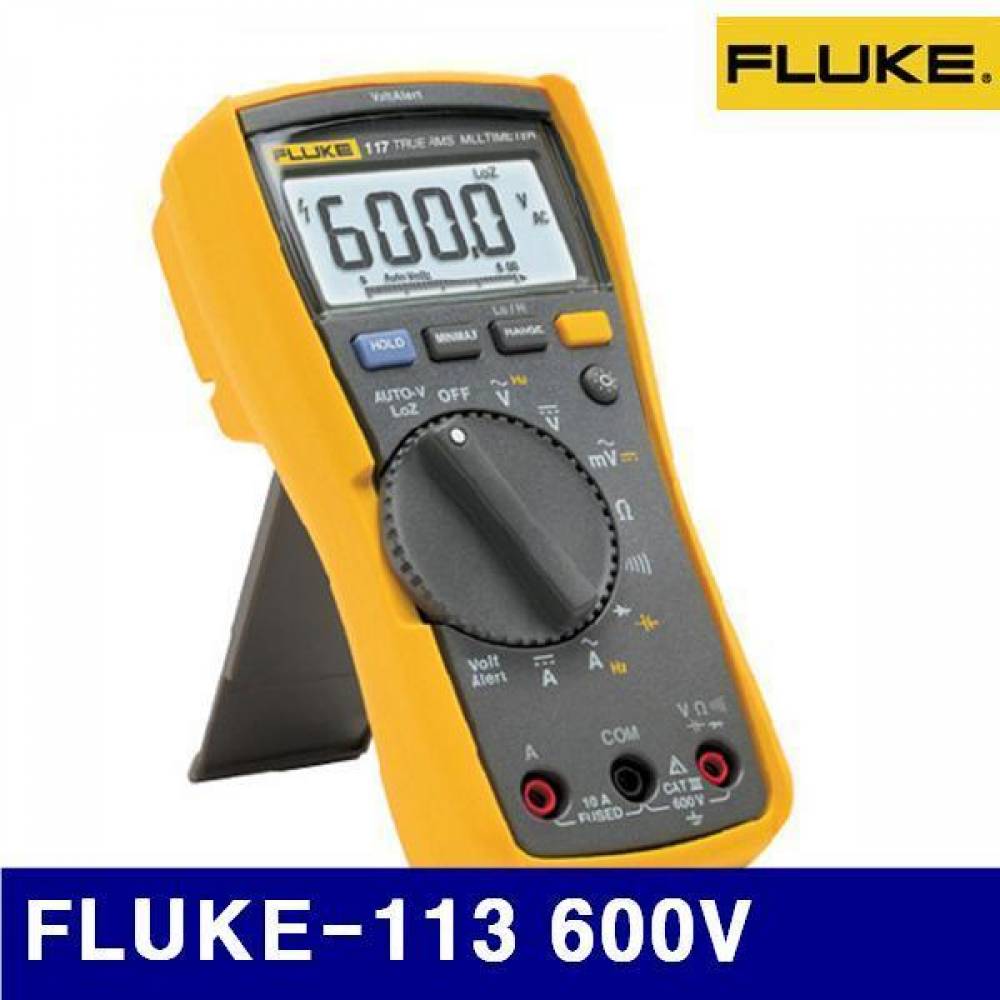 플루크 4161026 디지털 테스터기 FLUKE-113 600V - (1EA)