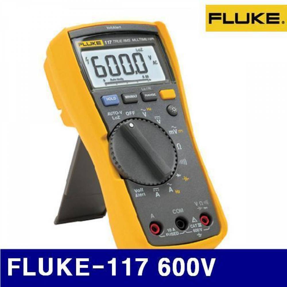 플루크 4161062 디지털 테스터기 FLUKE-117 600V 10A (1EA)