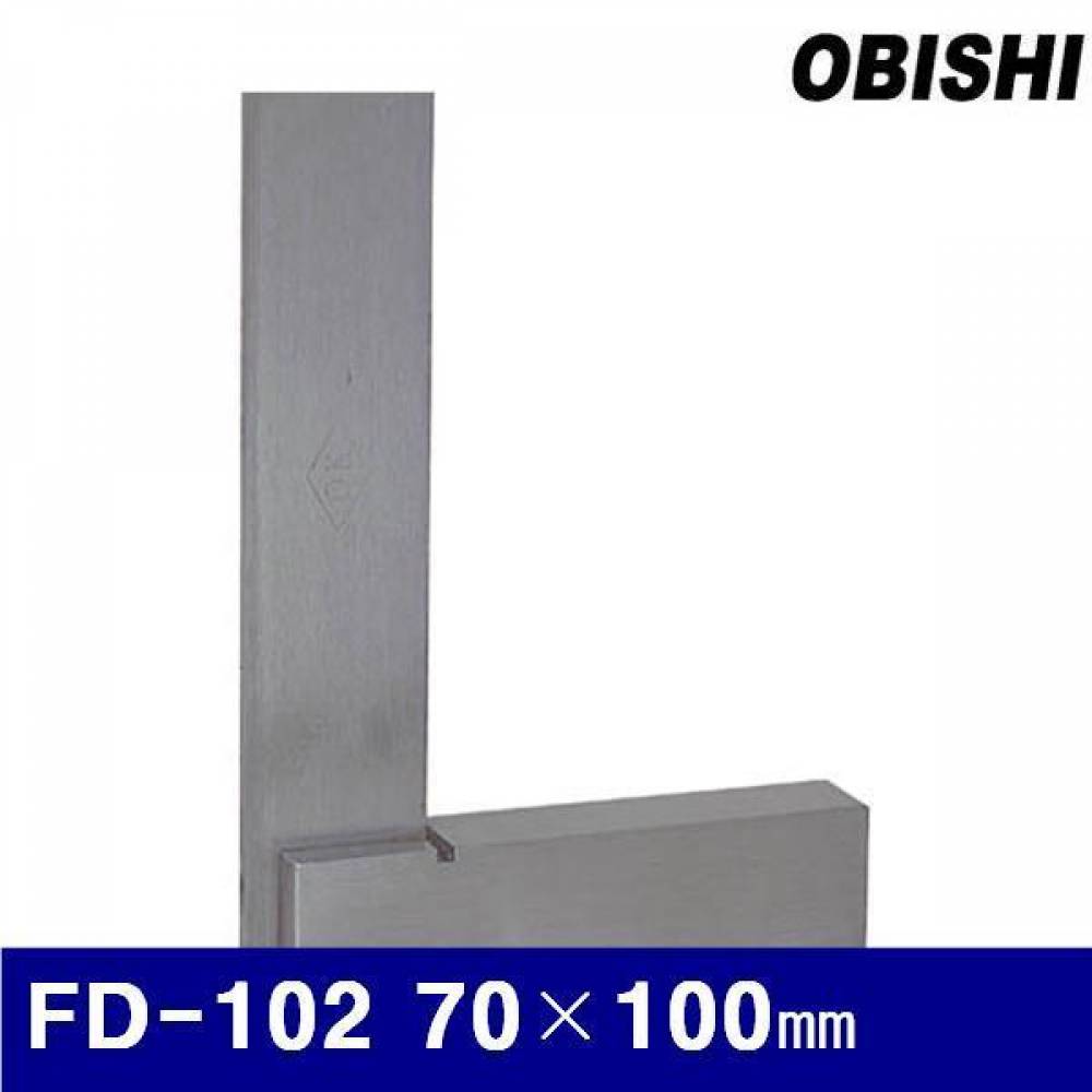 오비시 4140272 대붙이 직각자 FD-102 70×100㎜ 0.03 (1EA)