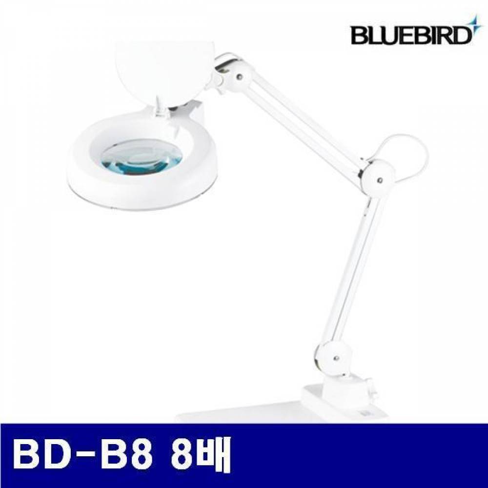블루텍 4002981 조명확대경-스탠드형 BD-B8 8배 127mm(5Inch) (1EA)