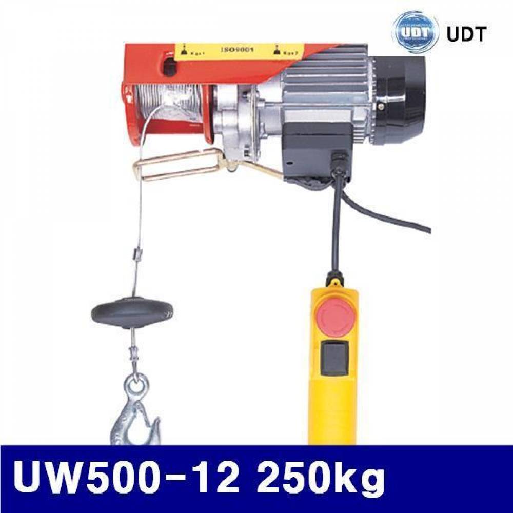 UDT 5004144 미니전동윈치 UW500-12 250kg 500kg (1EA)