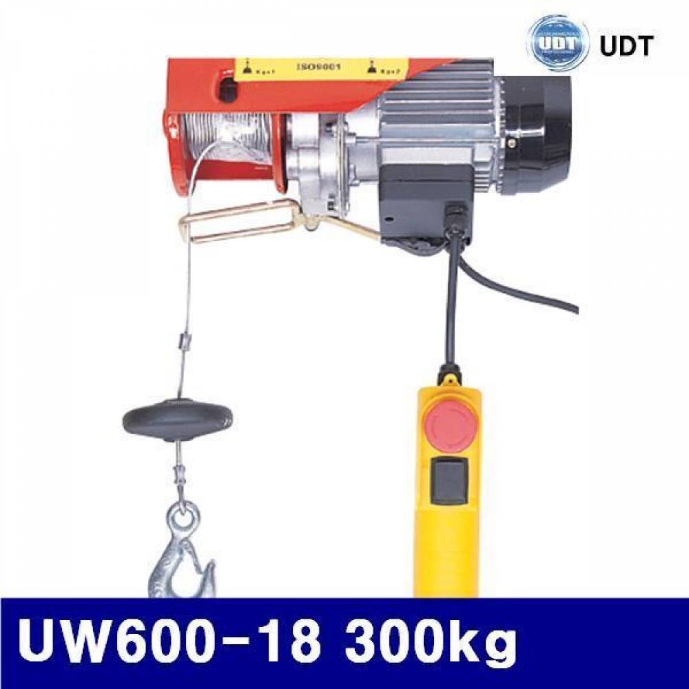 UDT 5014336 미니전동윈치 UW600-18 300kg 600kg (1EA)