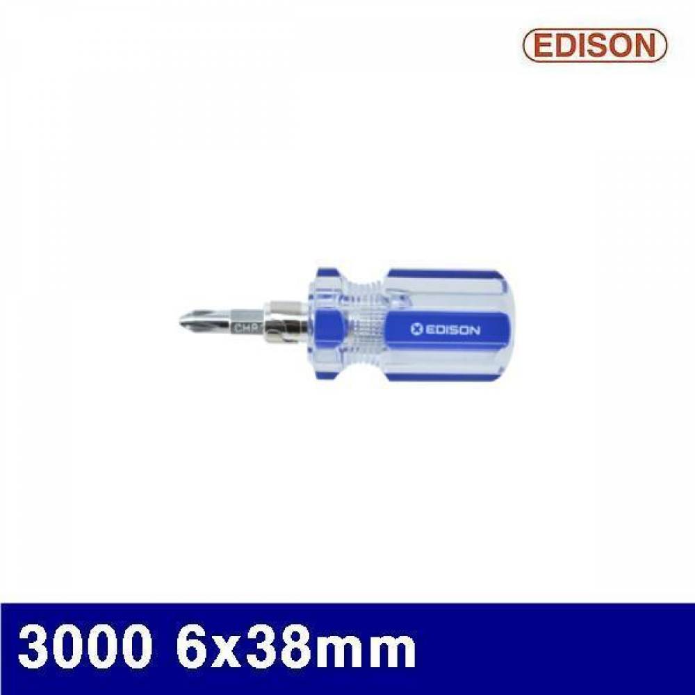 에디슨 2600628 양용 주먹드라이버 3000 6x38mm (  -) (1EA)