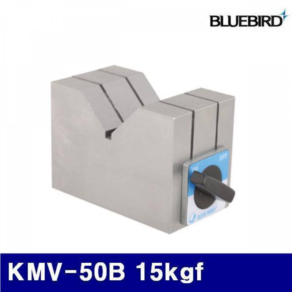 블루텍 4002219 마그네틱V블럭 KMV-50B 15kgf 70x40x50mm (1EA)