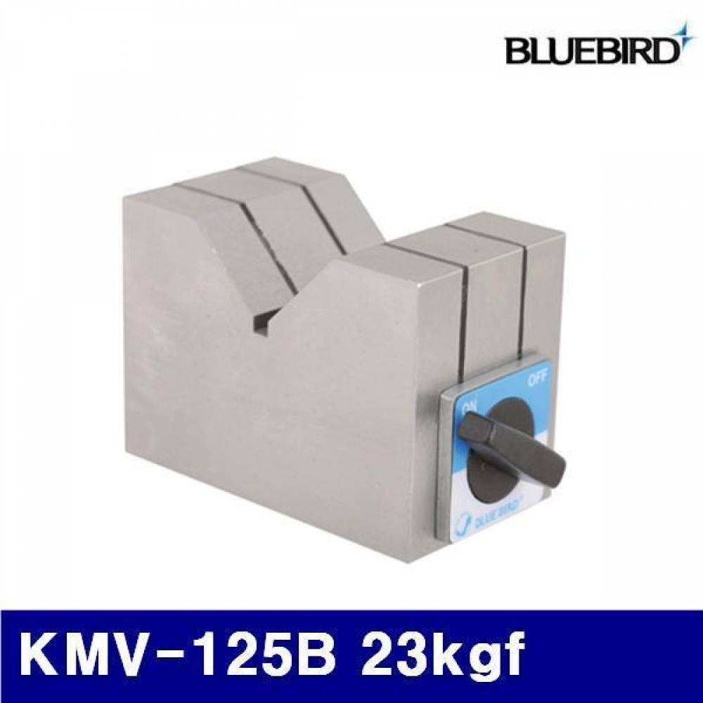 블루텍 4002237 마그네틱V블럭 KMV-125B 23kgf 150x50x100mm (1EA)