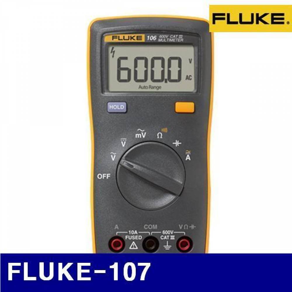 플루크 4163468 디지털테스터-소형 FLUKE-107   (1EA)