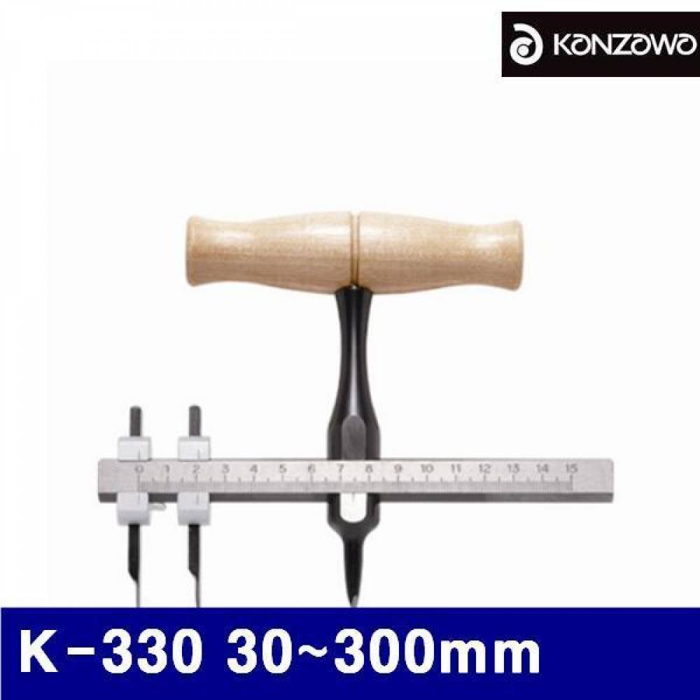 칸자와 2740148 써클캇타-핸디형(패킹캇타) K-330 30-300mm 10 (1EA)
