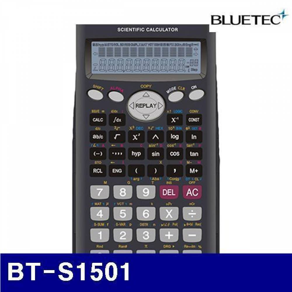 블루텍 4010634 공학용 계산기 (단종)BT-S1501   (1EA)