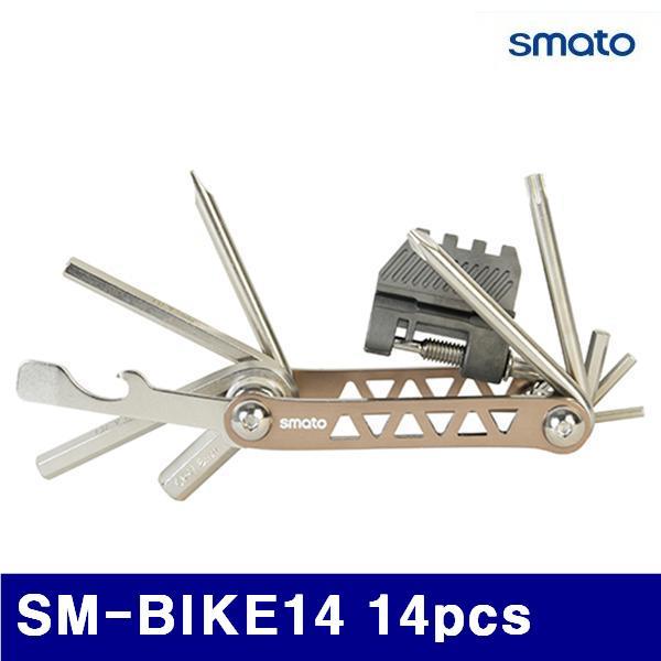 스마토 1101643 자전거용 멀티툴세트 SM-BIKE14 14pcs  (1EA)