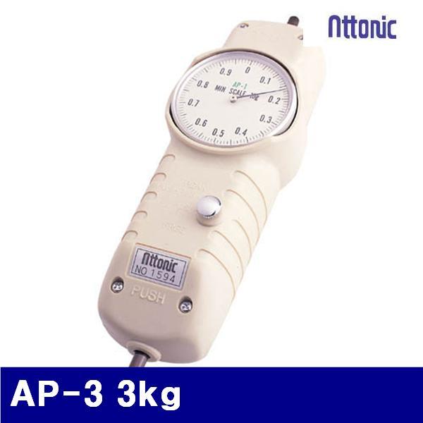 (반품불가)아토닉 4430032 아나로그푸시풀테스터기 (단종)AP-3 3kg 30g (1EA)