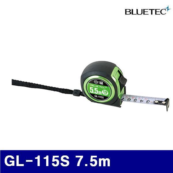 블루텍 4014773 JIS줄자-고무피복 (단종)GL-115S 7.5m 25mm (1EA)