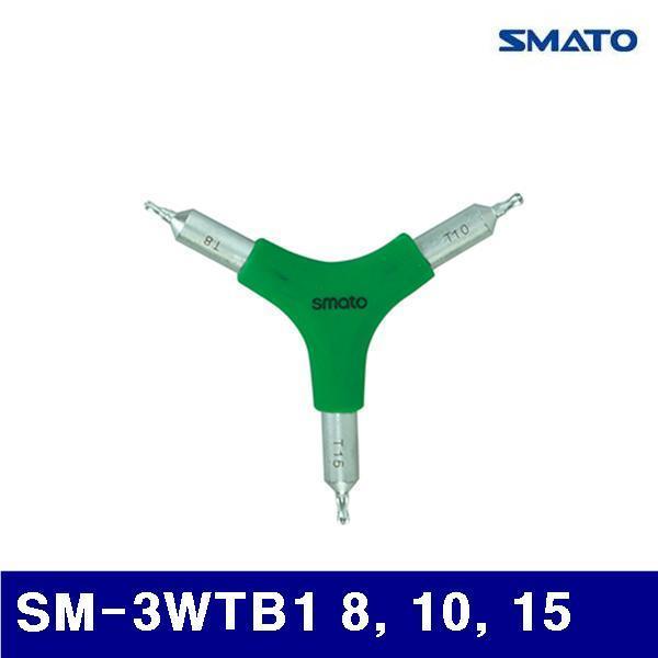 스마토 1101379 삼각드라이버-별볼 (단종)(단종)SM-3WTB1 8  10  15 별볼 (1EA)