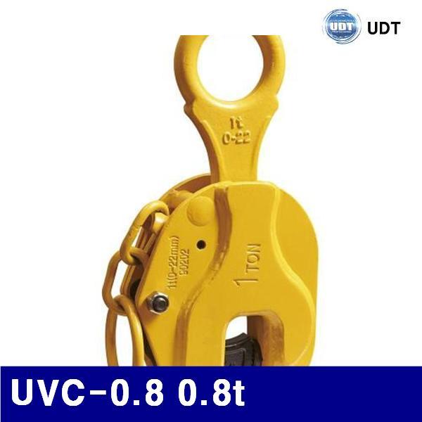 UDT 5929320 행클램프-철판용  수직 UVC-0.8 0.8t 1-16mm (1EA)