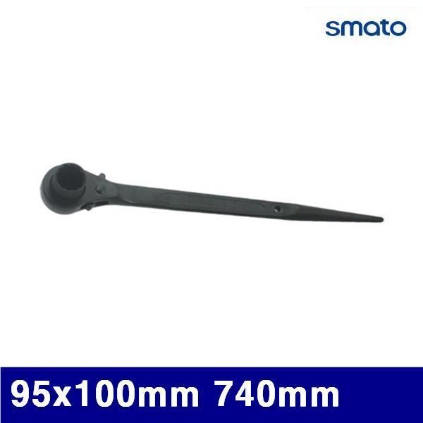 스마토 1097748 라쳇렌치 95x100mm 740mm  (1EA)
