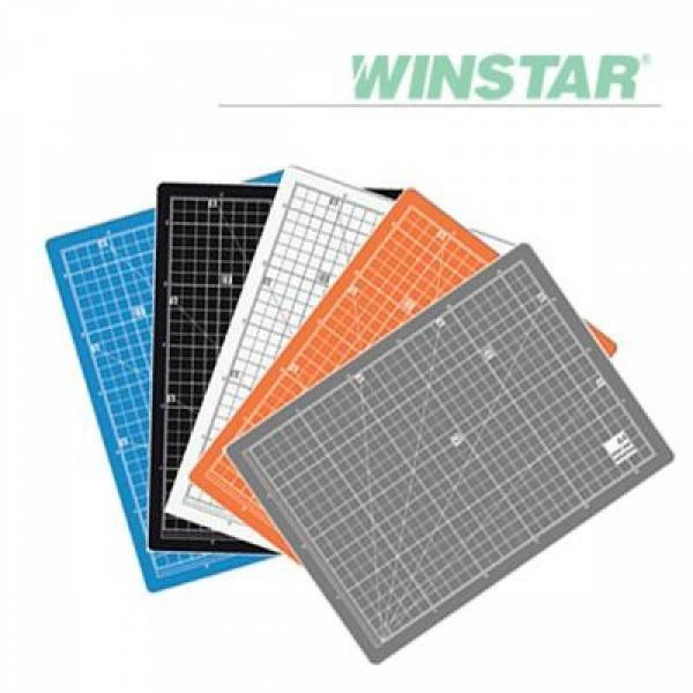 윈스타 칼라 300X215 A4 데스크 고무매트 데스크매트/책상패드(제작 로고 인쇄 홍보 기념품 판촉물)